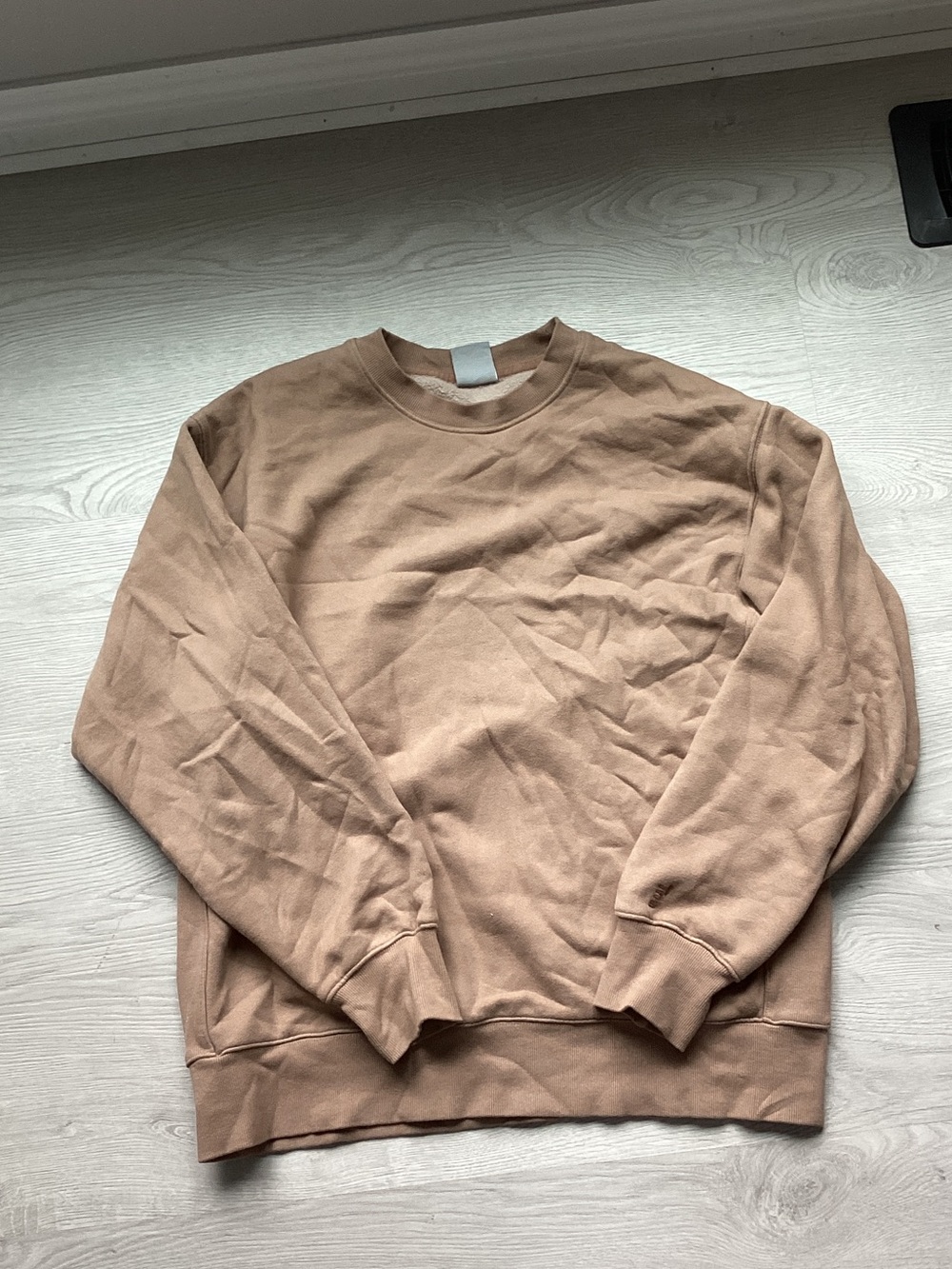Aritzia Crewneck Sweatshirt - Camel Brown